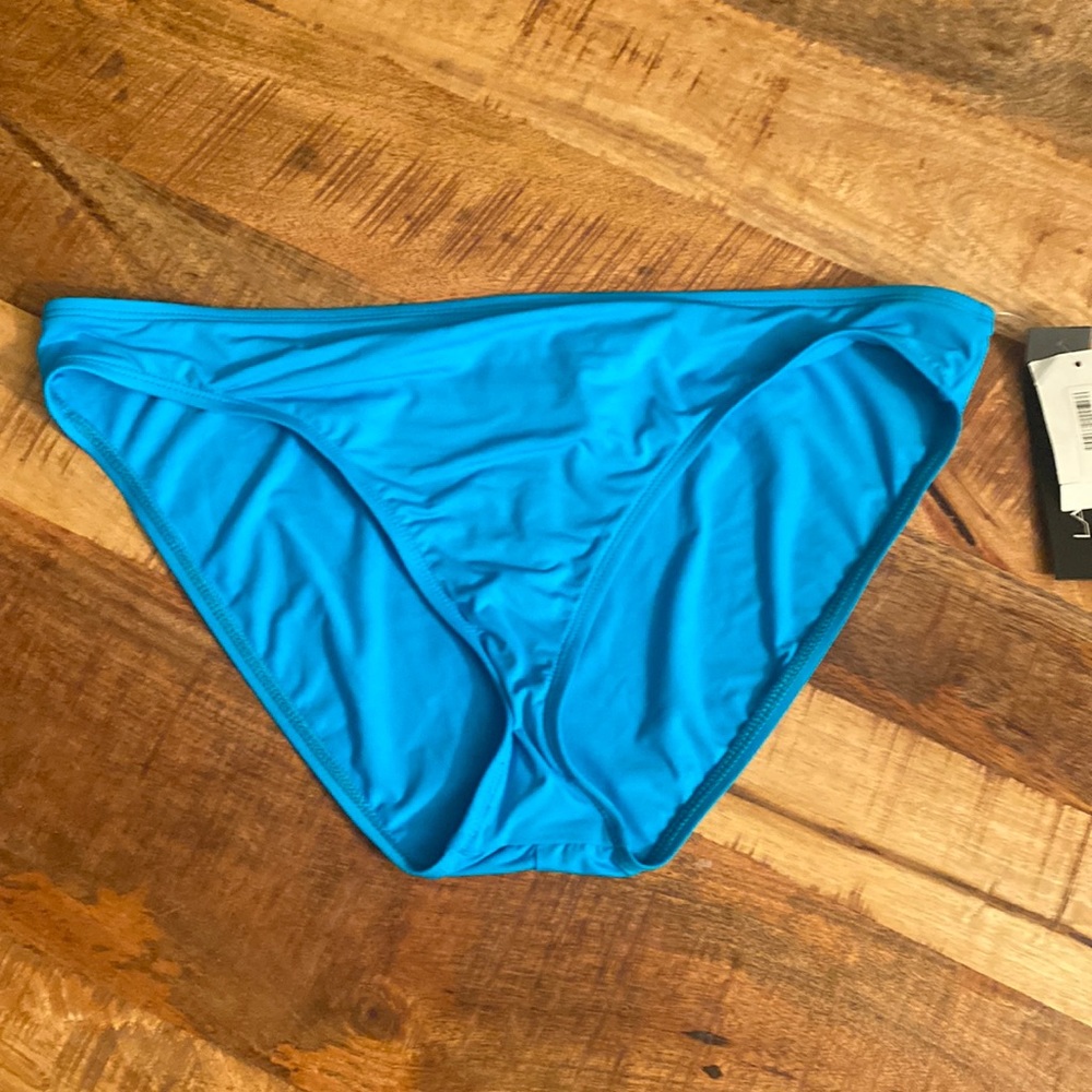 NWT blue bikini bottom.  La Blanca brand.